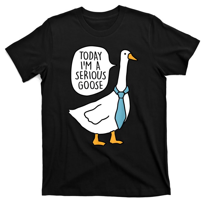 Today IM A Serious Goose Funny Serious Goose T-Shirt