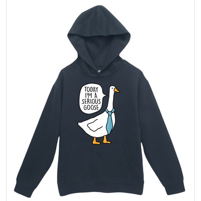 Today IM A Serious Goose Funny Serious Goose Urban Pullover Hoodie