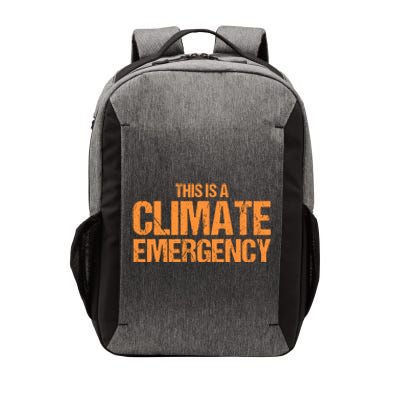 This Is A Climate Emergency Vector Backpack