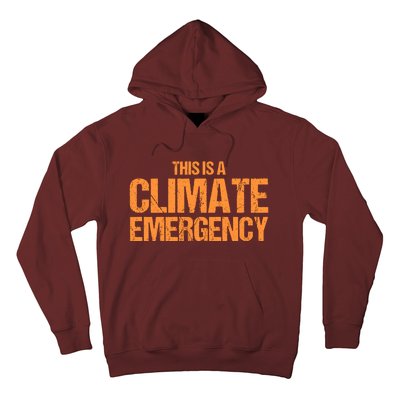 This Is A Climate Emergency Hoodie