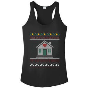 This IsnT A Crack House ItS A Crack Home Christmas Ugly Ladies PosiCharge Competitor Racerback Tank