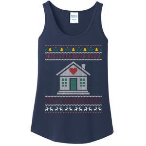 This IsnT A Crack House ItS A Crack Home Christmas Ugly Ladies Essential Tank