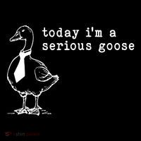 Today IM A Serious Goose Apron