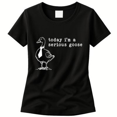 Today IM A Serious Goose Womens T-Shirt