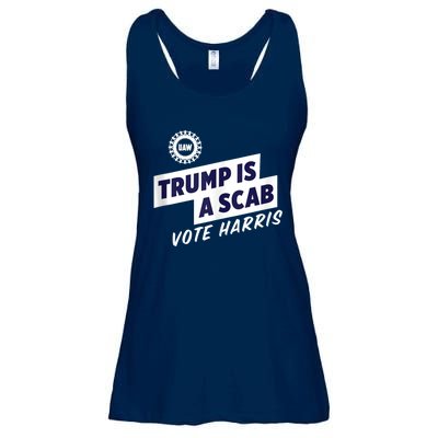 Trump Is A Scab Trump’S A Scab Ladies Essential Flowy Tank