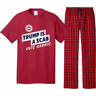 Trump Is A Scab Trump’S A Scab Pajama Set