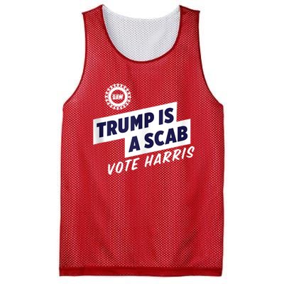 Trump Is A Scab Trump’S A Scab Mesh Reversible Basketball Jersey Tank