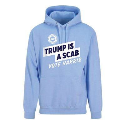 Trump Is A Scab Trump’S A Scab Unisex Surf Hoodie