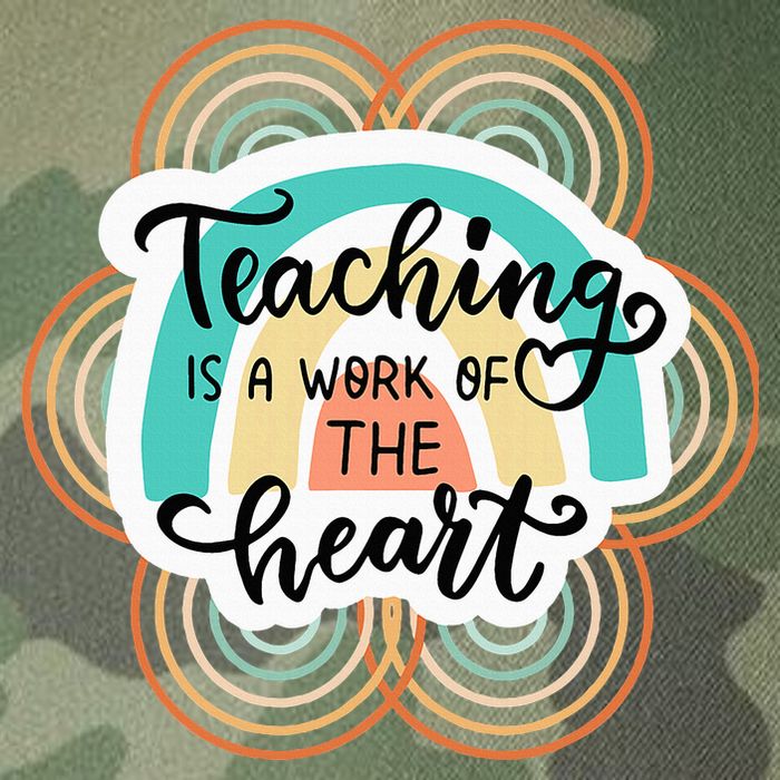 Teaching Is A Work Of The Heart Legacy Tie Dye Trucker Hat