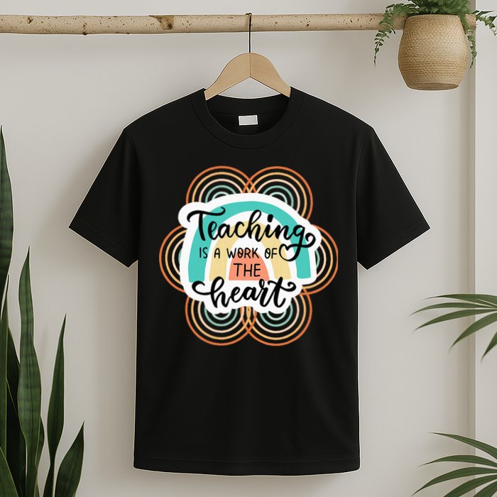 Teaching Is A Work Of The Heart T-Shirt