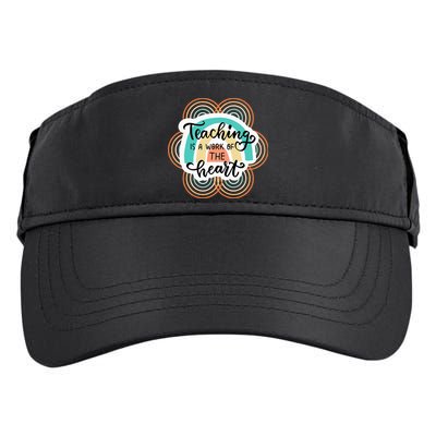 Teaching Is A Work Of The Heart Adult Drive Performance Visor