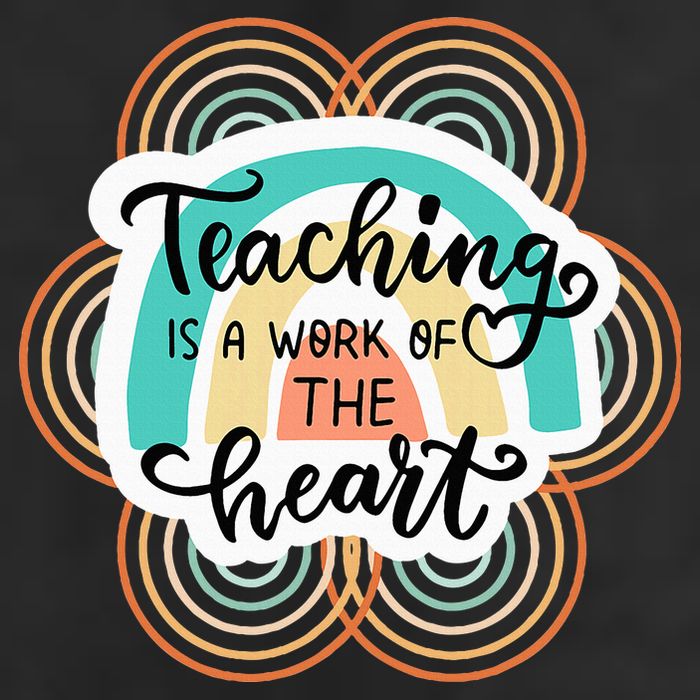 Teaching Is A Work Of The Heart Beanie