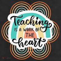 Teaching Is A Work Of The Heart Trucker Hat