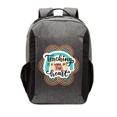 Teaching Is A Work Of The Heart Vector Backpack