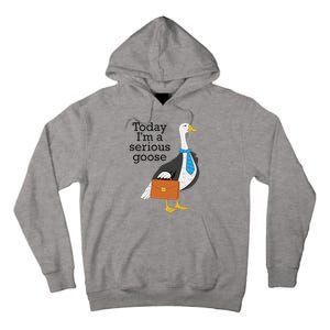 Today IM A Serious Goose Funny Goose Tall Hoodie