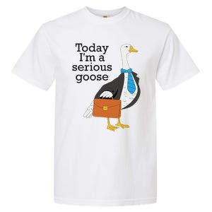 Today IM A Serious Goose Funny Goose Garment-Dyed Heavyweight T-Shirt