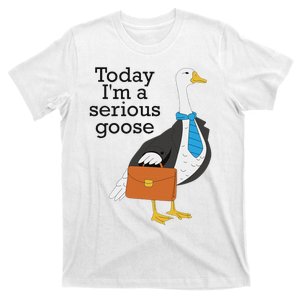 Today IM A Serious Goose Funny Goose T-Shirt