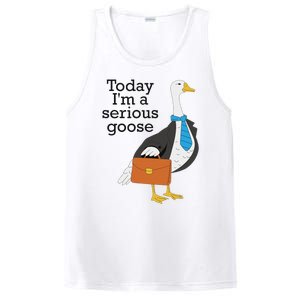 Today IM A Serious Goose Funny Goose PosiCharge Competitor Tank