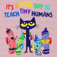 Teacher It's A Good Day To Teach Tiny Humans 25L Jumbo Tote