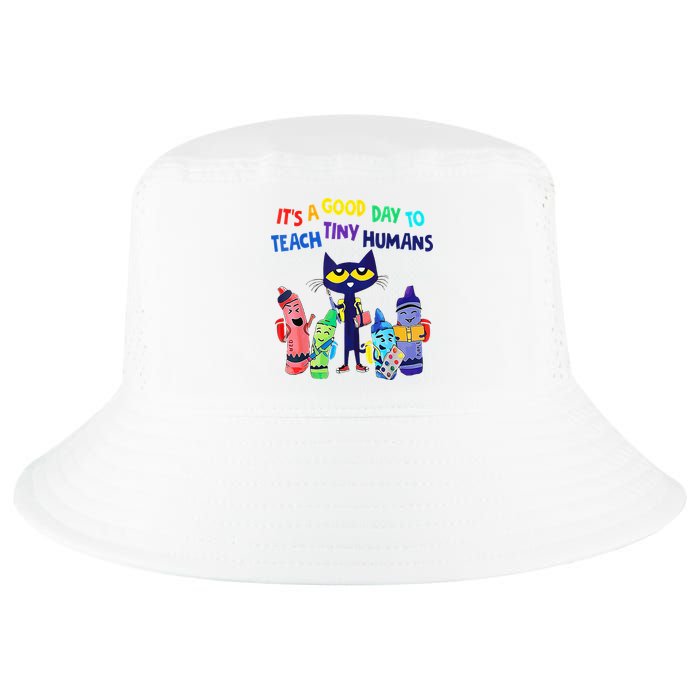 Teacher It's A Good Day To Teach Tiny Humans Cool Comfort Performance Bucket Hat