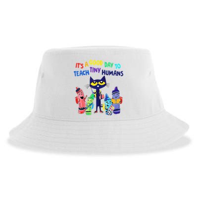 Teacher It's A Good Day To Teach Tiny Humans Sustainable Bucket Hat