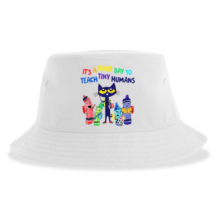 Teacher It's A Good Day To Teach Tiny Humans Sustainable Bucket Hat