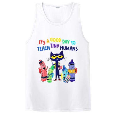 Teacher It's A Good Day To Teach Tiny Humans PosiCharge Competitor Tank