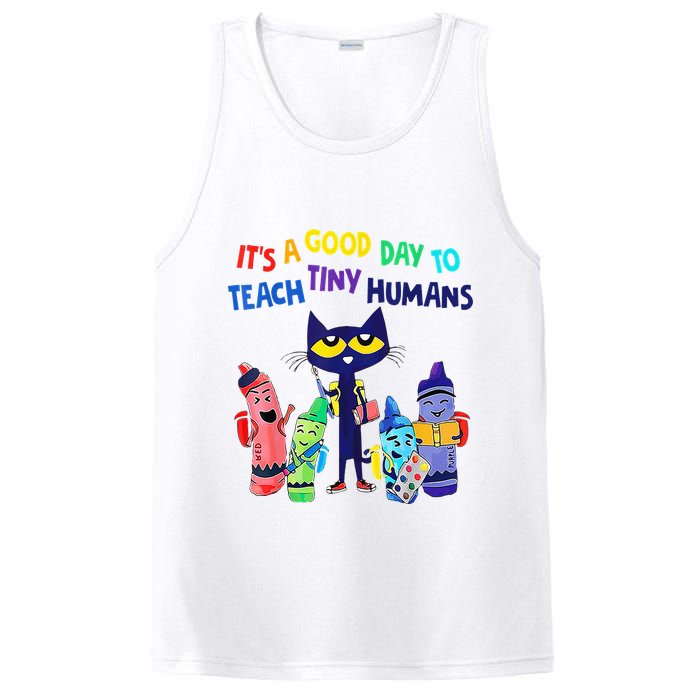 Teacher It's A Good Day To Teach Tiny Humans PosiCharge Competitor Tank