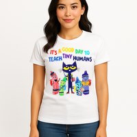 Teacher It's A Good Day To Teach Tiny Humans Womens T-Shirt