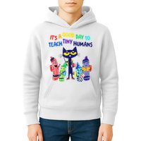 Teacher It's A Good Day To Teach Tiny Humans Kids Hoodie