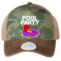 Tgiftrex In A Floater Pool Party Cool Gift Legacy Tie Dye Trucker Hat