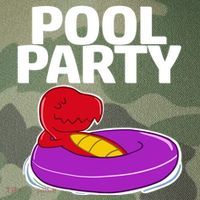 Tgiftrex In A Floater Pool Party Cool Gift Legacy Tie Dye Trucker Hat