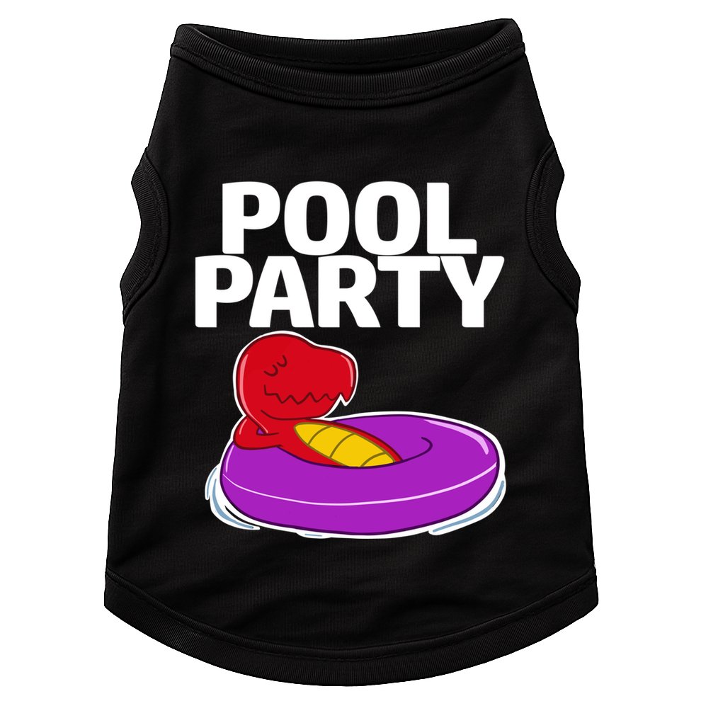 Tgiftrex In A Floater Pool Party Cool Gift Doggie Tank