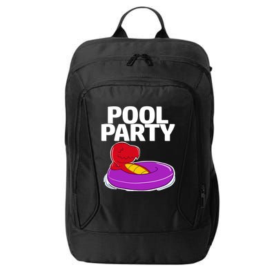 Tgiftrex In A Floater Pool Party Cool Gift City Backpack