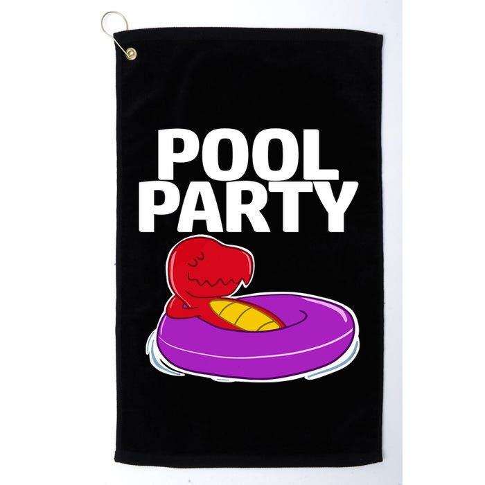 Tgiftrex In A Floater Pool Party Cool Gift Golf Towel