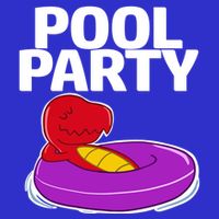 Tgiftrex In A Floater Pool Party Cool Gift Button
