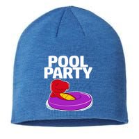Tgiftrex In A Floater Pool Party Cool Gift Sustainable Beanie