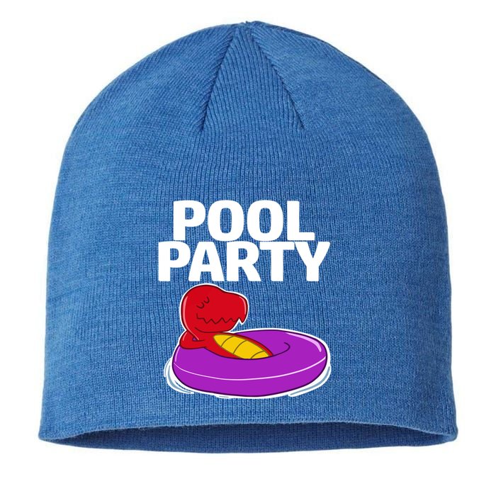 Tgiftrex In A Floater Pool Party Cool Gift Sustainable Beanie