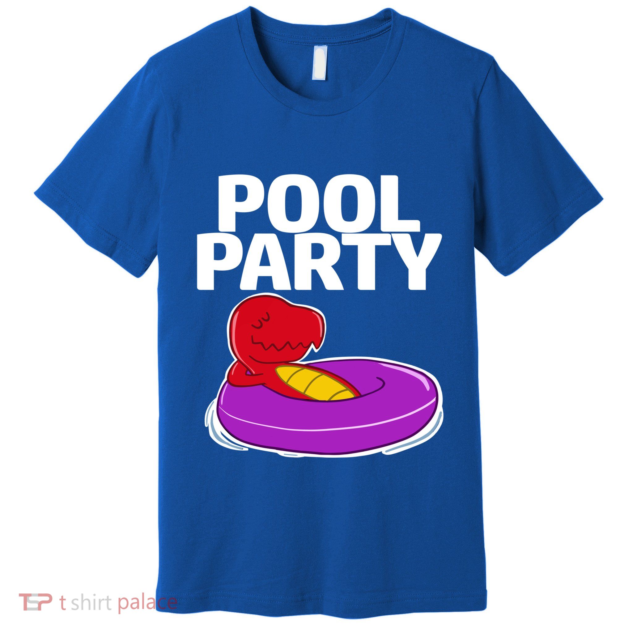 Tgiftrex In A Floater Pool Party Cool Gift Premium T-Shirt