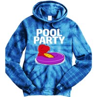 Tgiftrex In A Floater Pool Party Cool Gift Tie Dye Hoodie