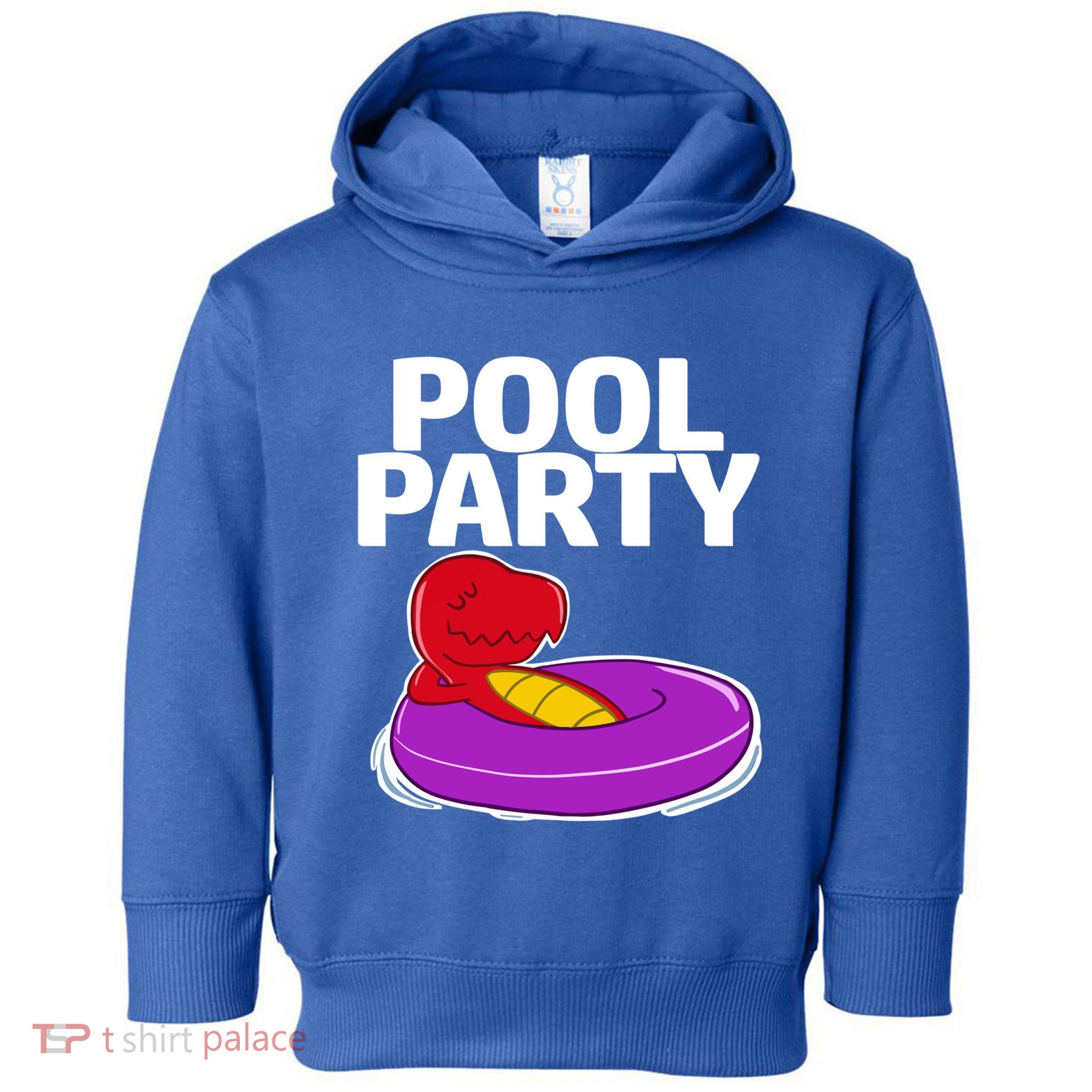 Tgiftrex In A Floater Pool Party Cool Gift Toddler Hoodie