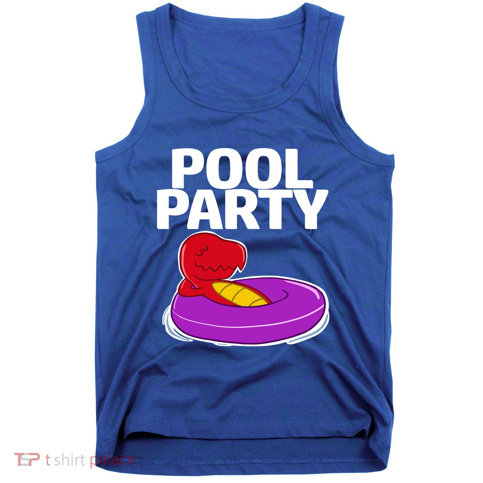 Tgiftrex In A Floater Pool Party Cool Gift Tank Top