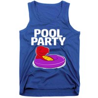 Tgiftrex In A Floater Pool Party Cool Gift Tank Top