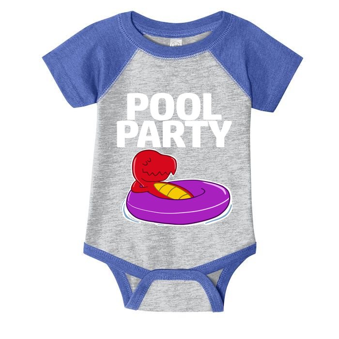 Tgiftrex In A Floater Pool Party Cool Gift Infant Baby Jersey Bodysuit