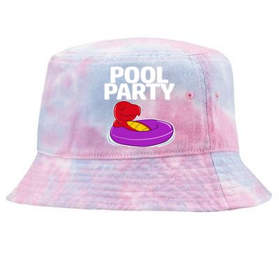 Tgiftrex In A Floater Pool Party Cool Gift Tie-Dyed Bucket Hat