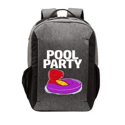 Tgiftrex In A Floater Pool Party Cool Gift Vector Backpack