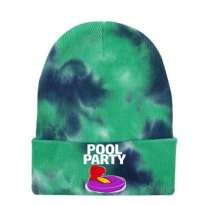 Tgiftrex In A Floater Pool Party Cool Gift Tie Dye 12in Knit Beanie