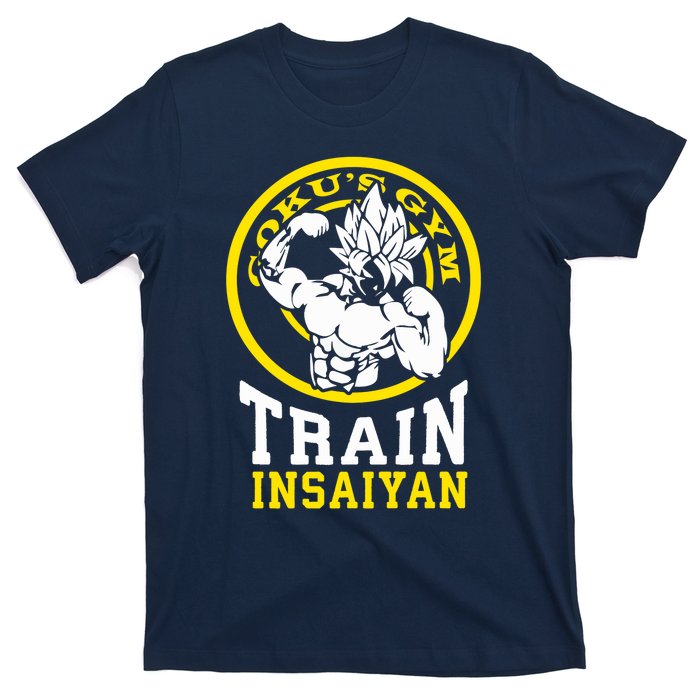 Train Insaiyan Anime Gym And Workout Motivational Premium T-Shirt