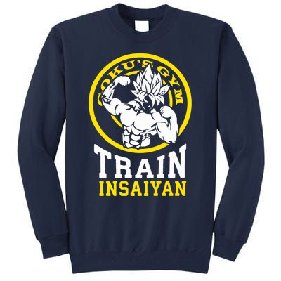 Train Insaiyan Anime Gym And Workout Motivational Premium Tall Sweatshirt