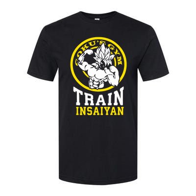 Train Insaiyan Anime Gym And Workout Motivational Premium Softstyle® CVC T-Shirt